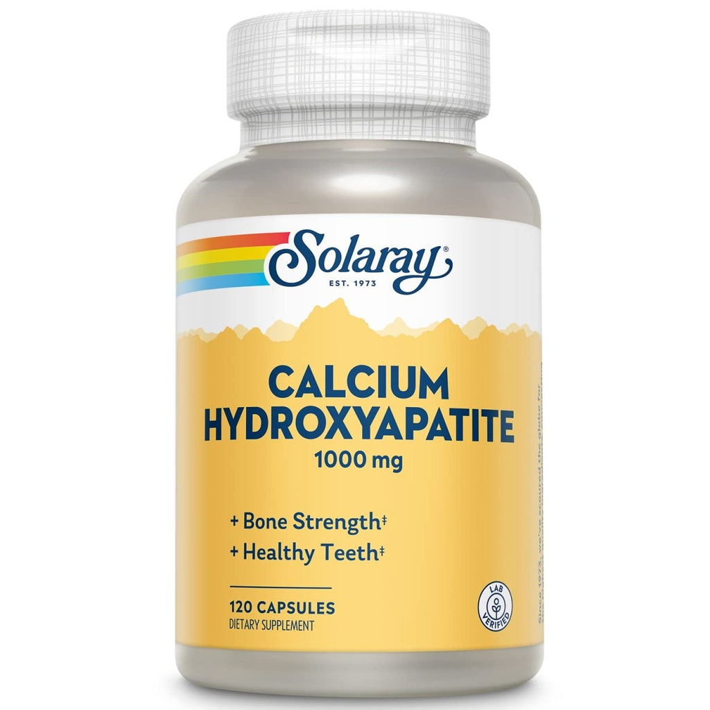 Solaray Calcium Hydroxyapatite 1000mg 120 Caps