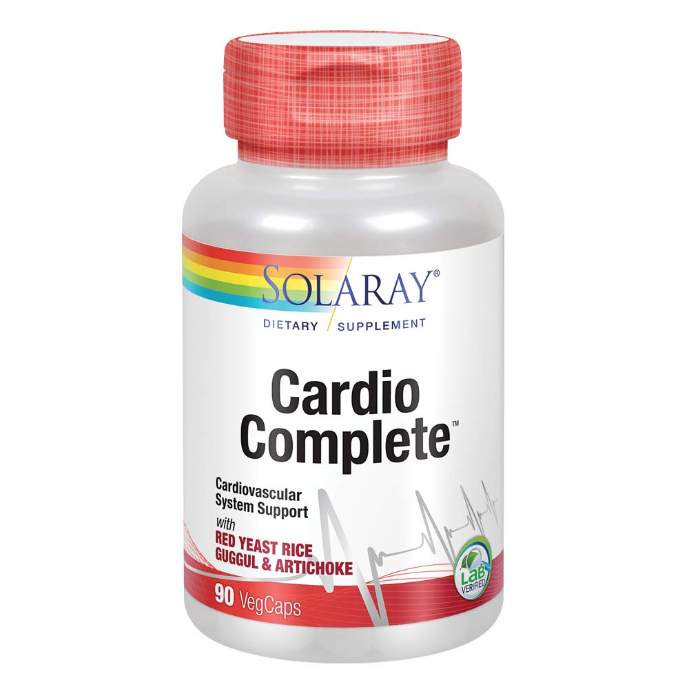 Solaray CardioComplete - Soutien du système cardiovasculaire, 90 gélules végétales