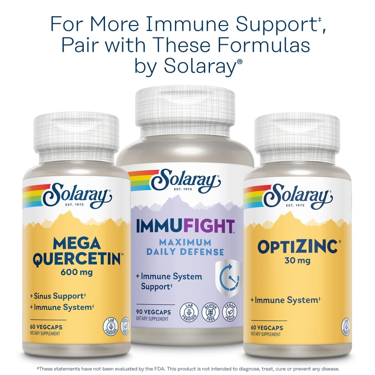 Solaray Vitamine C à Croquer 500 mg, Arôme Cerise Naturelle avec Édulcorants Naturels, Complément Antioxydant et de Soutien Immunitaire avec Base Alimentaire Complète, Garantie de 60 Jours, 100 Portions, 100 Comprimés à Croquer