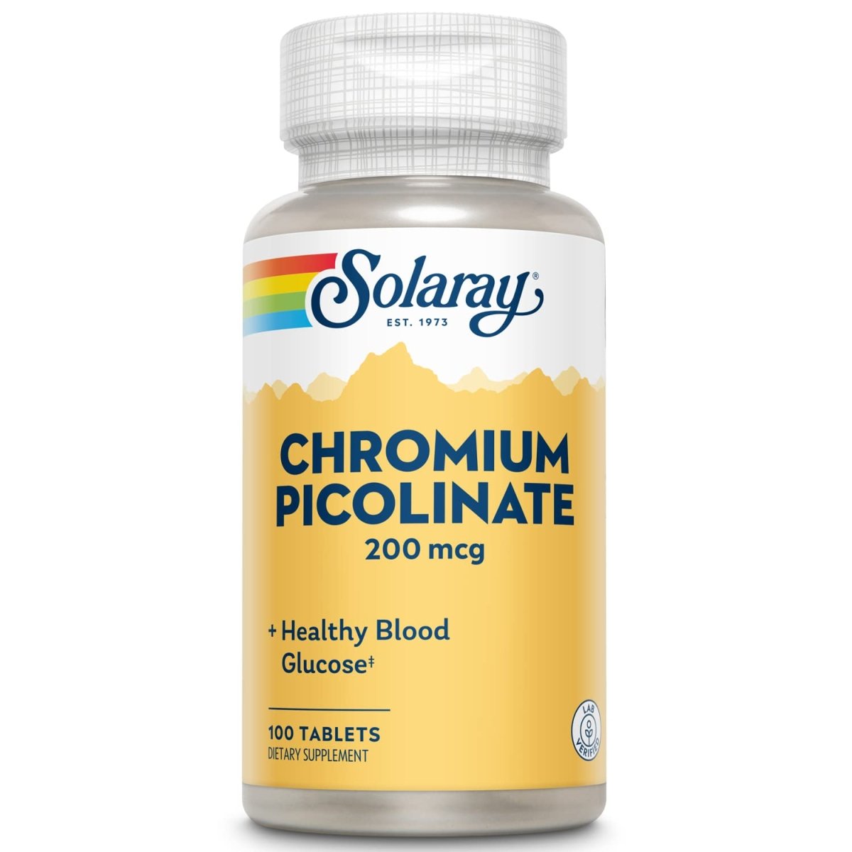Solaray Chrome Picolinate 200mcg 100 gélules