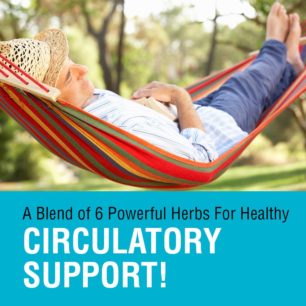 SOLARAY Circulation Blend SP-11B - Herbes et Sels Cellulaires pour un Système Circulatoire Sain - 50 Portions, 100 Gélules Végétales