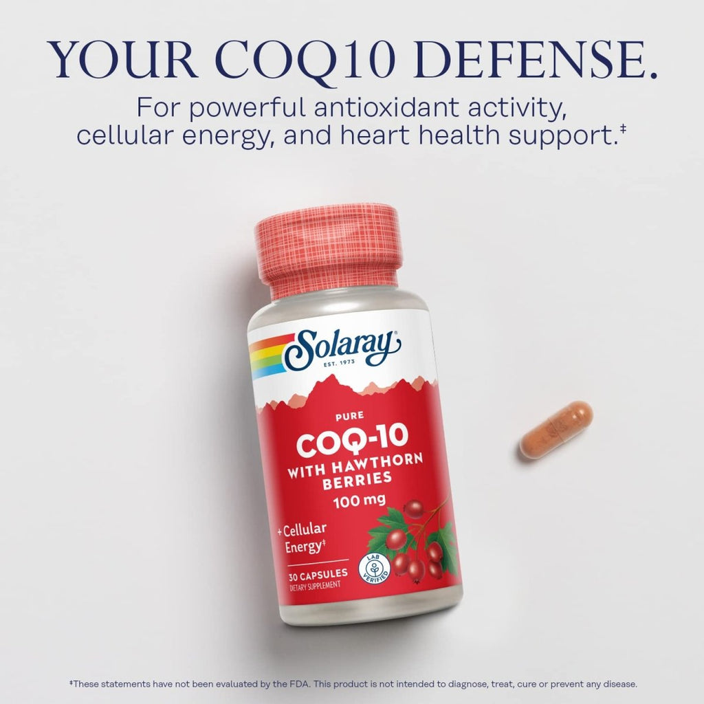 Solaray CoQ10 100 mg 30 gélules