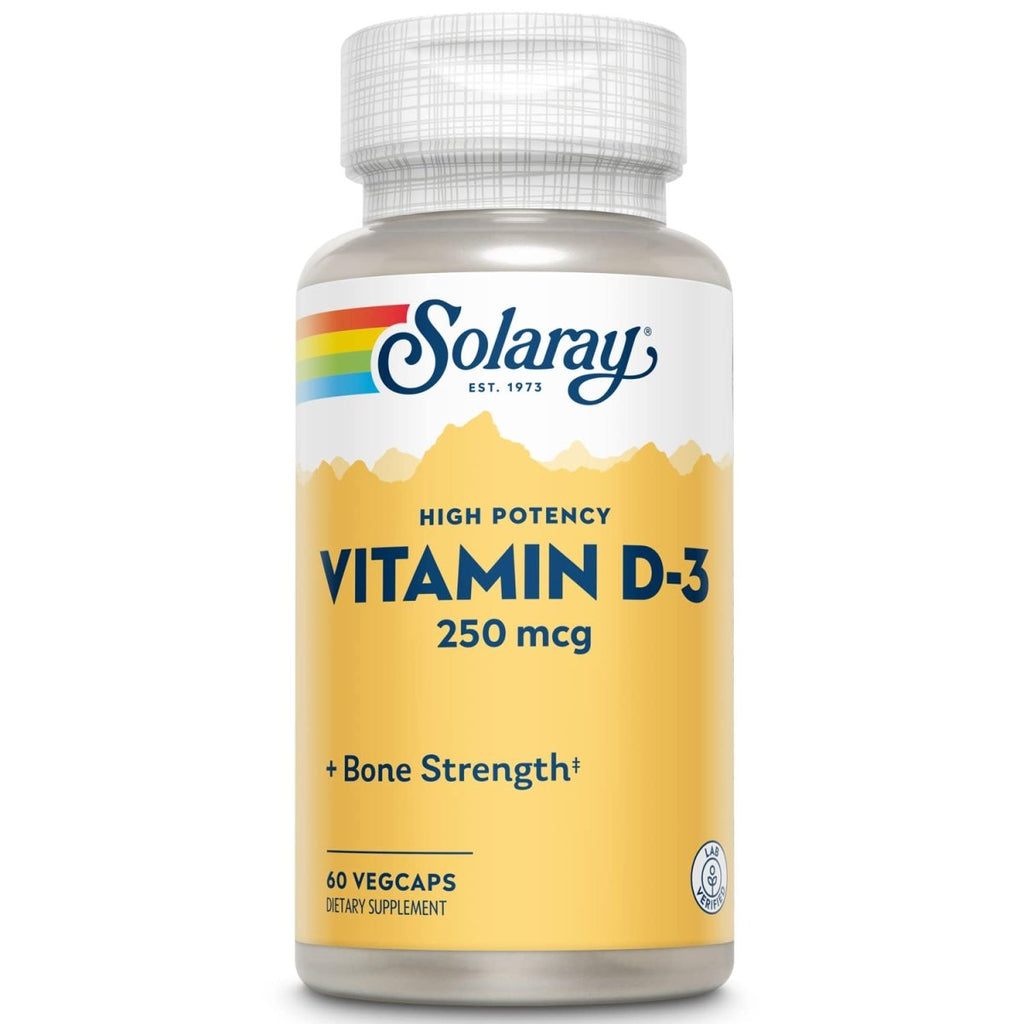 SOLARAY D3 10,000 LU VCapsules 60 Count