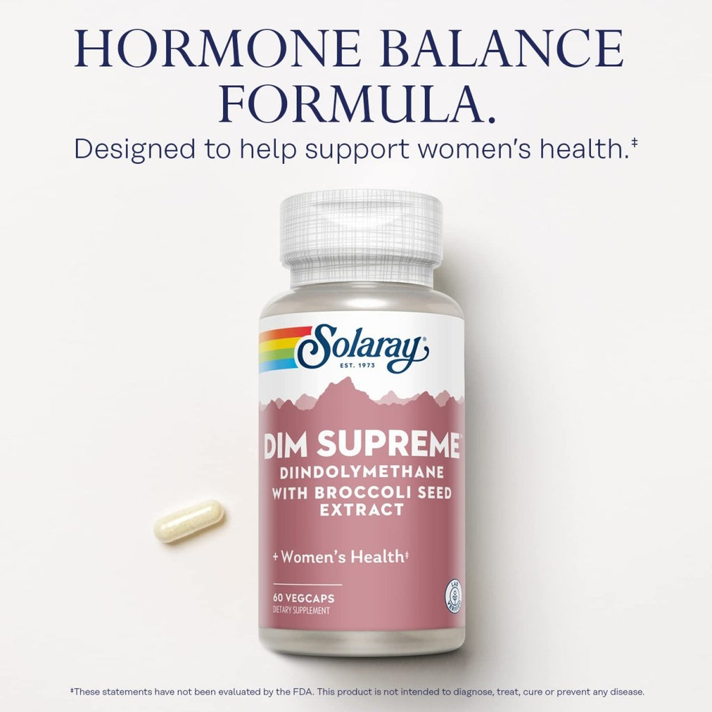 SOLARAY Dim Suprême, 100 mg, 60 capsules
