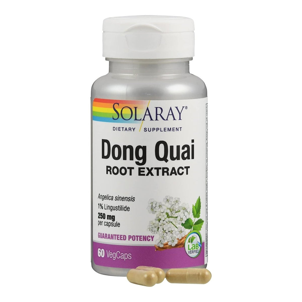 Extrait de racine de Dong Quai Solaray - 60 capsules