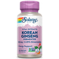 SOLARAY Extrait de Racine de Ginseng Coréen Fermenté 30 Végécapsules