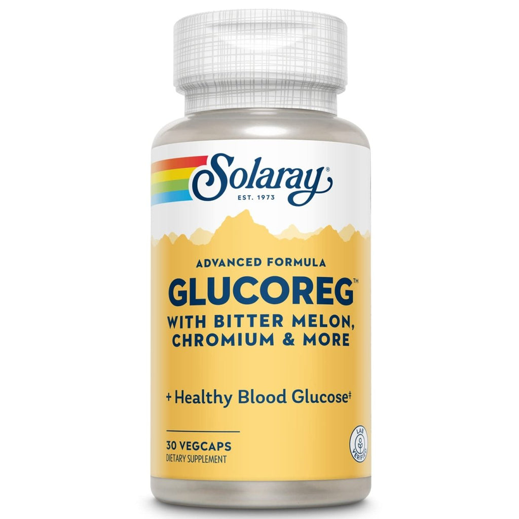 Solaray GlucoReg -- 30 Gélules