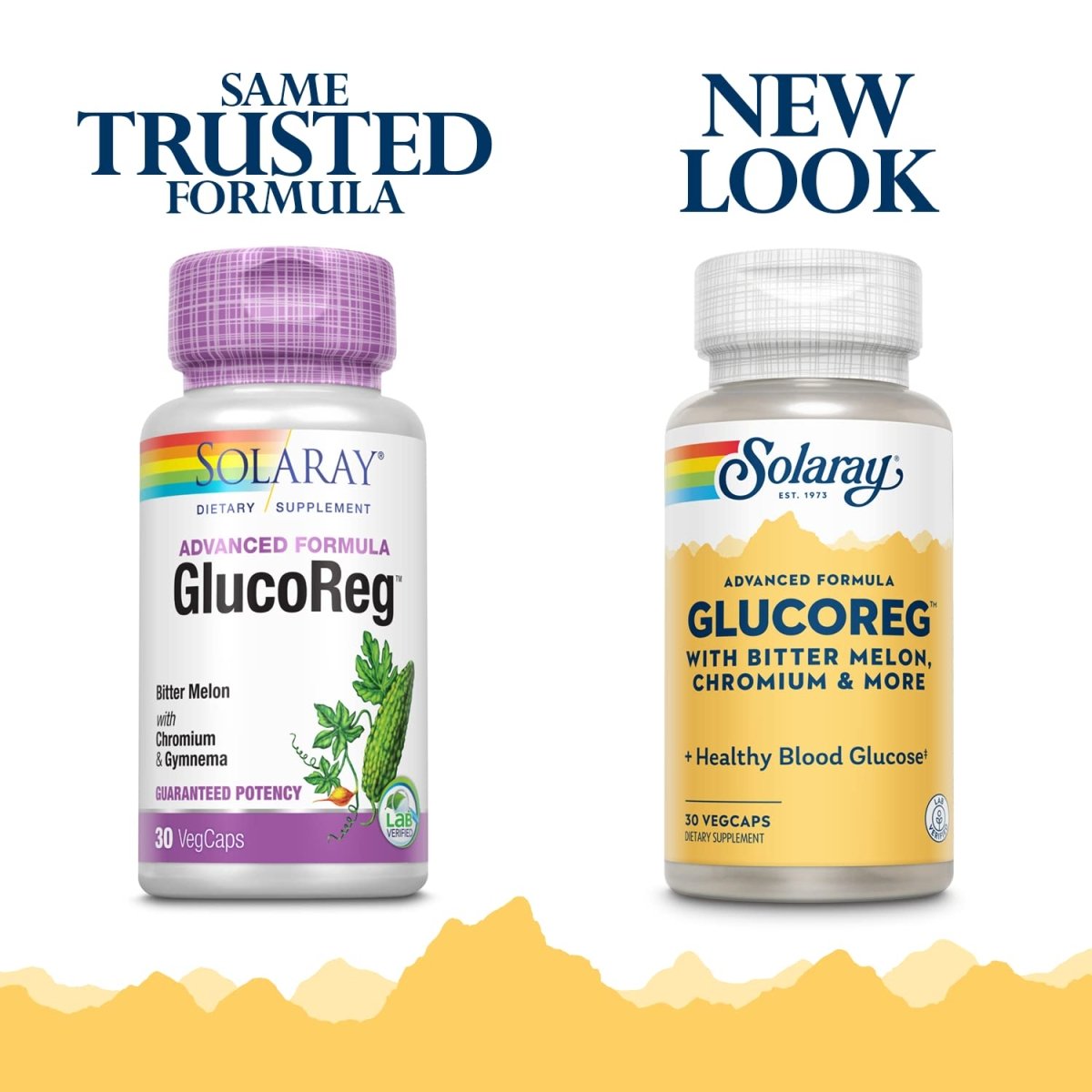 Solaray GlucoReg -- 30 Gélules