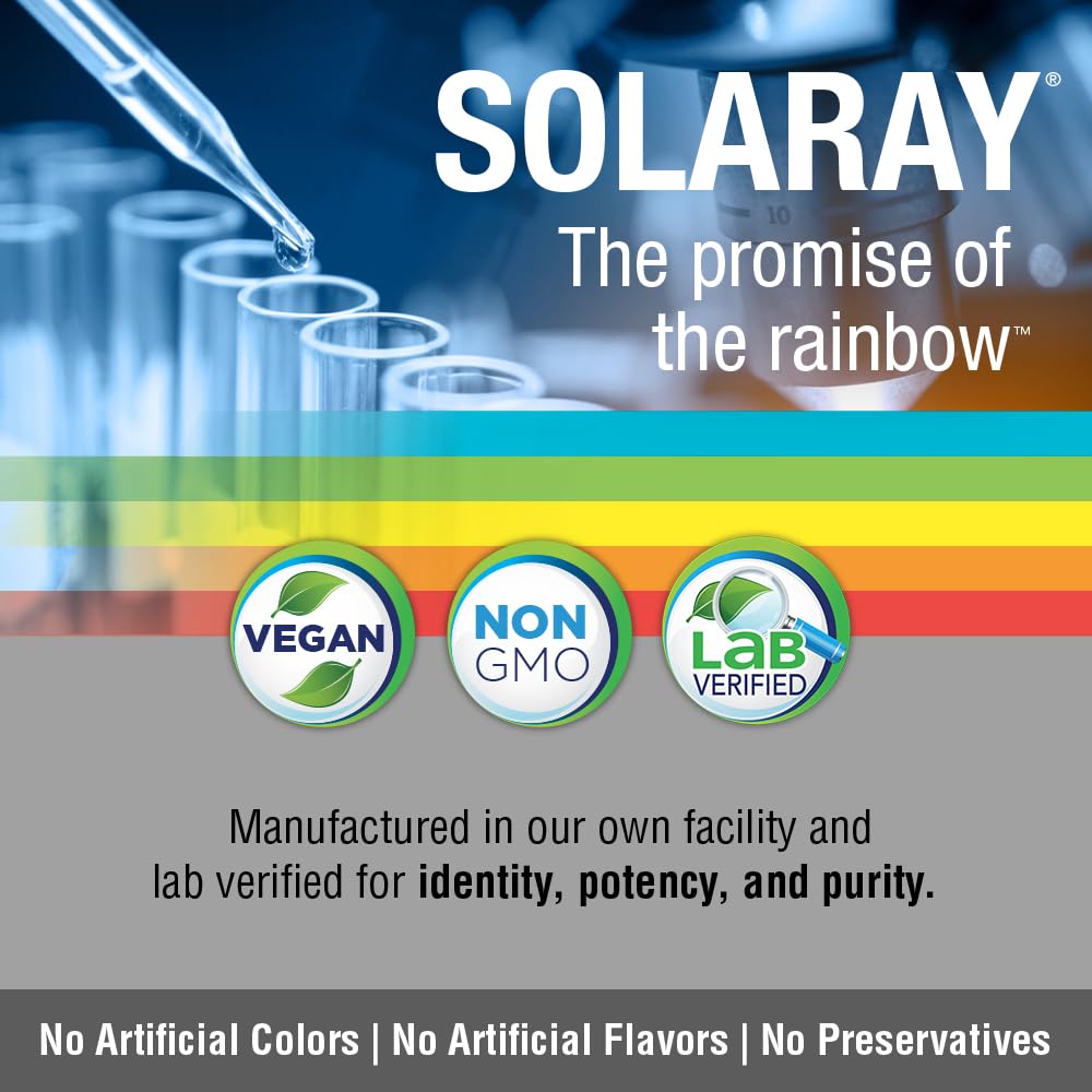 SOLARAY Hydraste du Canada - Soutien digestif, immunitaire et respiratoire - 100 gélules végétales