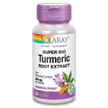 SOLARAY Super Curcuma Bio garantie sans OGM, Microfin (Flacon plastique) 300 mg 30 gélules végétales