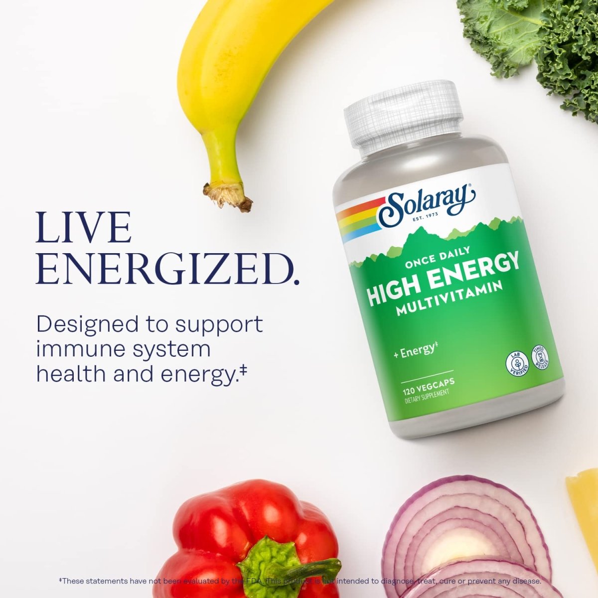 Multivitamine haute énergie SOLARAY