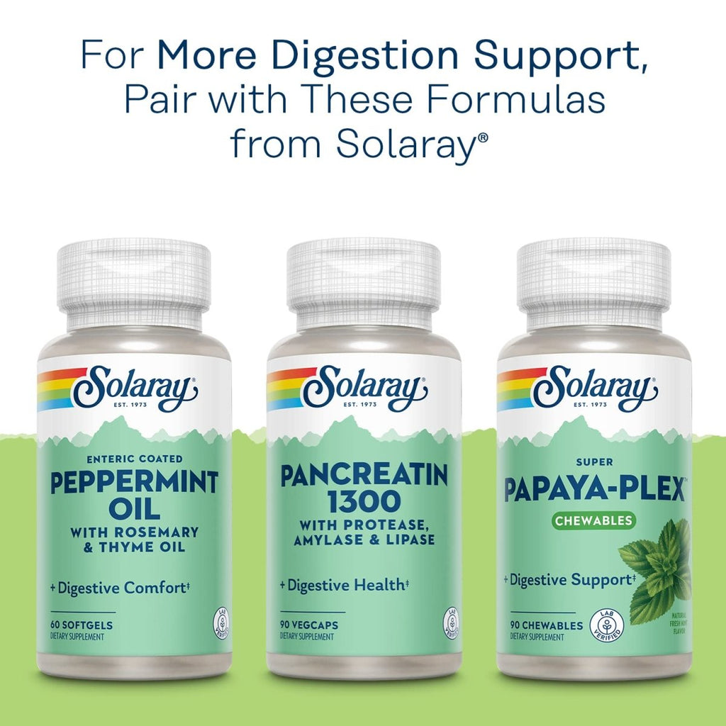 Solaray High Potency Betaine HCL with Pepsin - 250 VegCaps