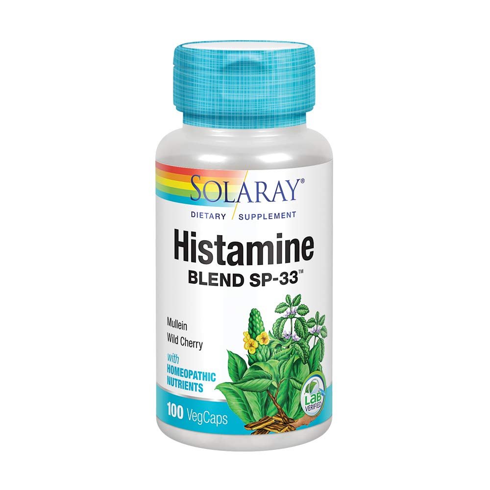SOLARAY Mélange Histamine SP-33 100 Végécaps