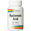 Solaray Acide Hyaluronique - 20 mg - 30 Gélules Végétales