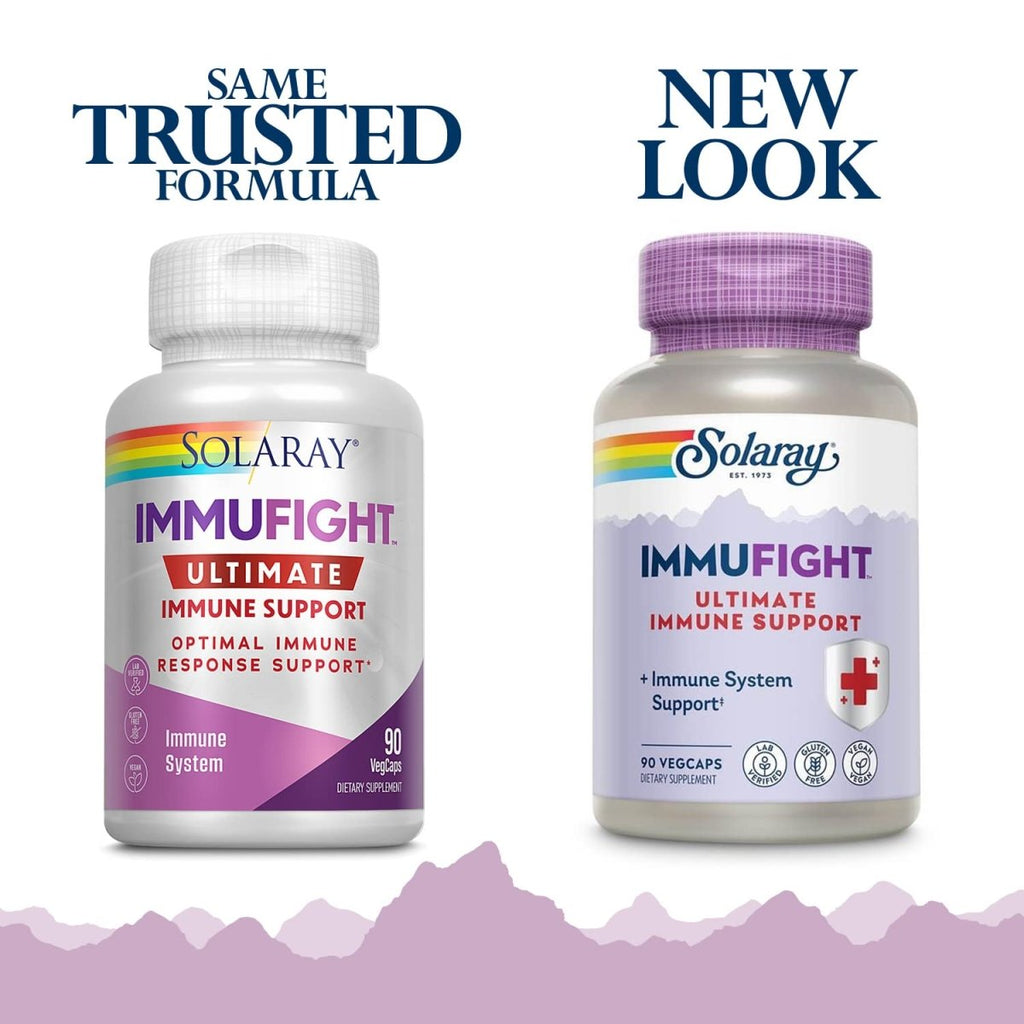 SOLARAY Immufight Ultimate Immune Support 10 Serv, 90 VegCaps