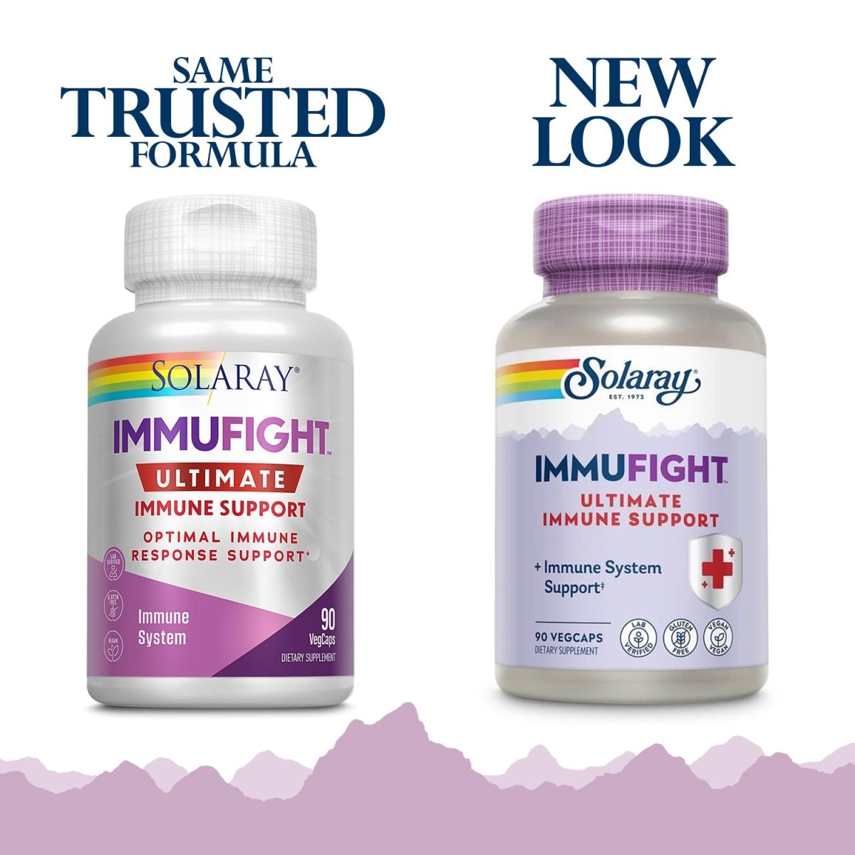 SOLARAY Immufight Ultimate Immune Support 10 Serv, 90 VegCaps