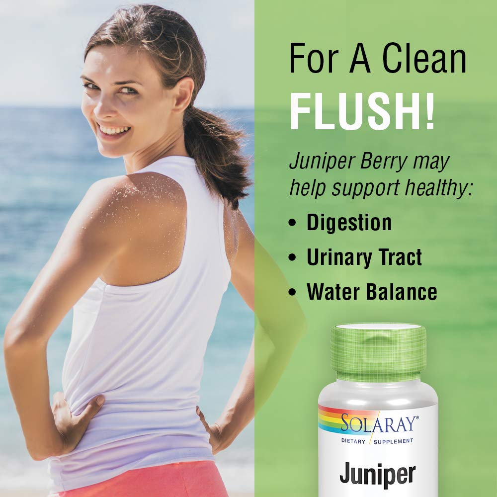 SOLARAY Juniper Berry 450 mg 100 VegCaps