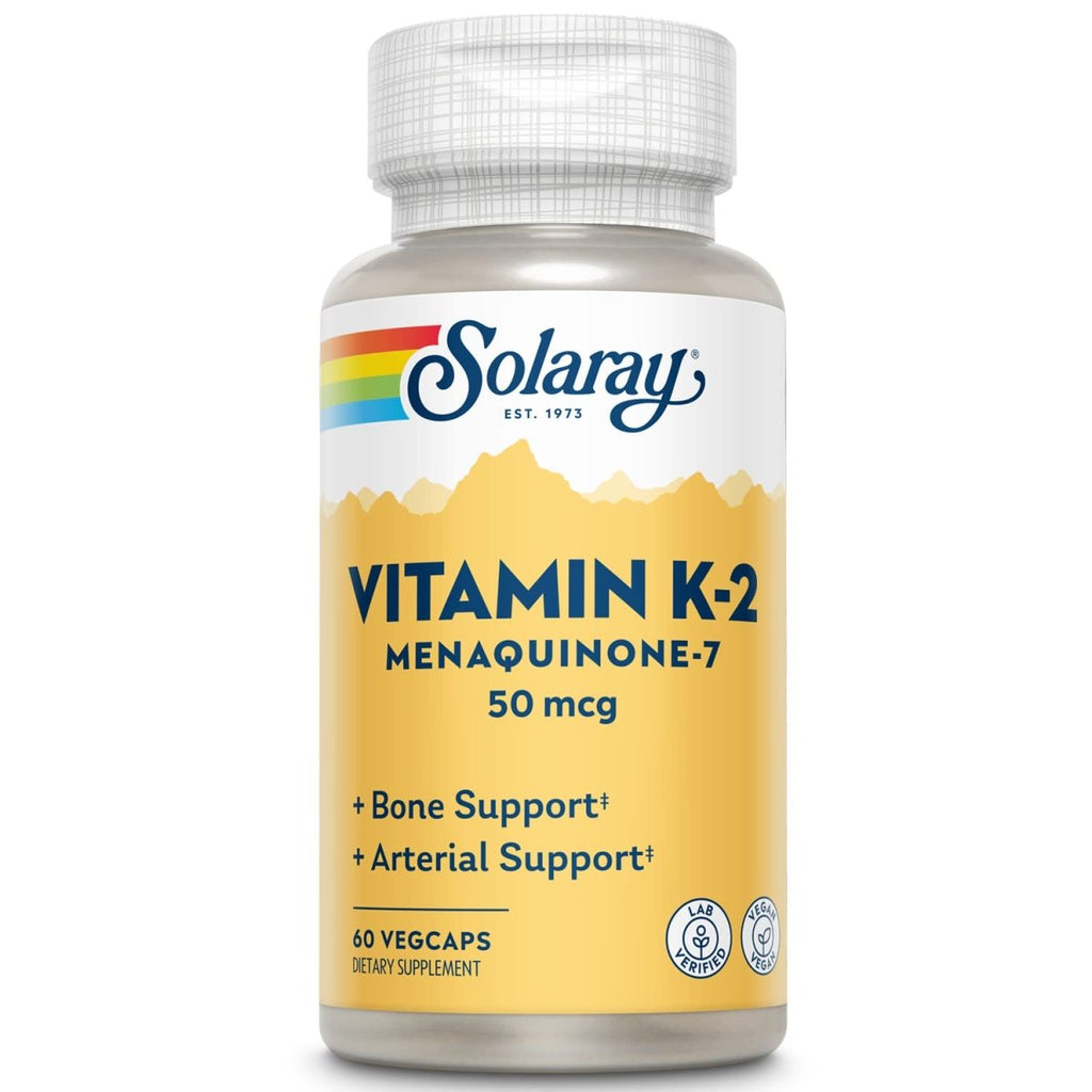 Solaray K-2 Mk-7 50 µg VCapsules - 60 capsules