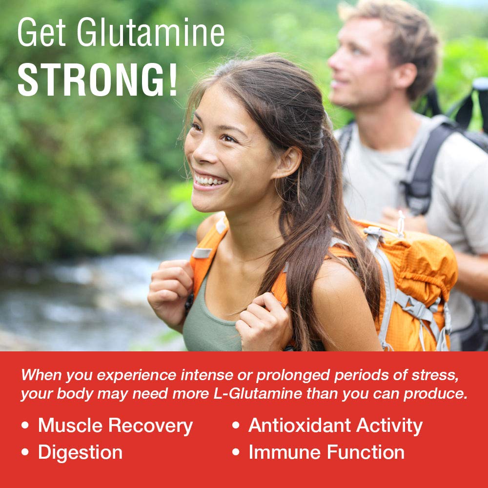 SOLARAY L-Glutamine 500mg - 100 Végécaps