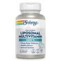 SOLARAY Liposomal Multivitamin for Men, Enhanced Absorption Immune, Energy & Bone Support, Mens Daily Multi Vitamin, BCAA's, Vitamin D3, C, B12, Zinc, Vegan, Soy Free, 30 Servings, 60 VegCaps