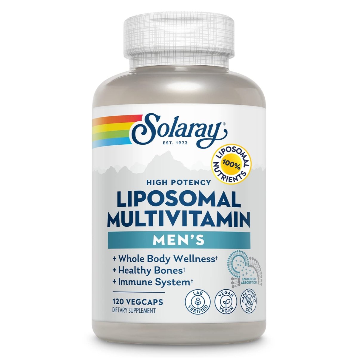 Solaray Multivitamine Liposomale pour Femmes 50 Ans et Plus - Absorption Améliorée des Nutriments pour un Bien-être Holistique