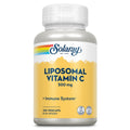 Solaray Vitamine C Liposomale 500 mg Système Immunitaire Sain, Synthèse de Collagène et Soutien Antioxydant Tamponné avec Acides Gras 100 Végécapsules