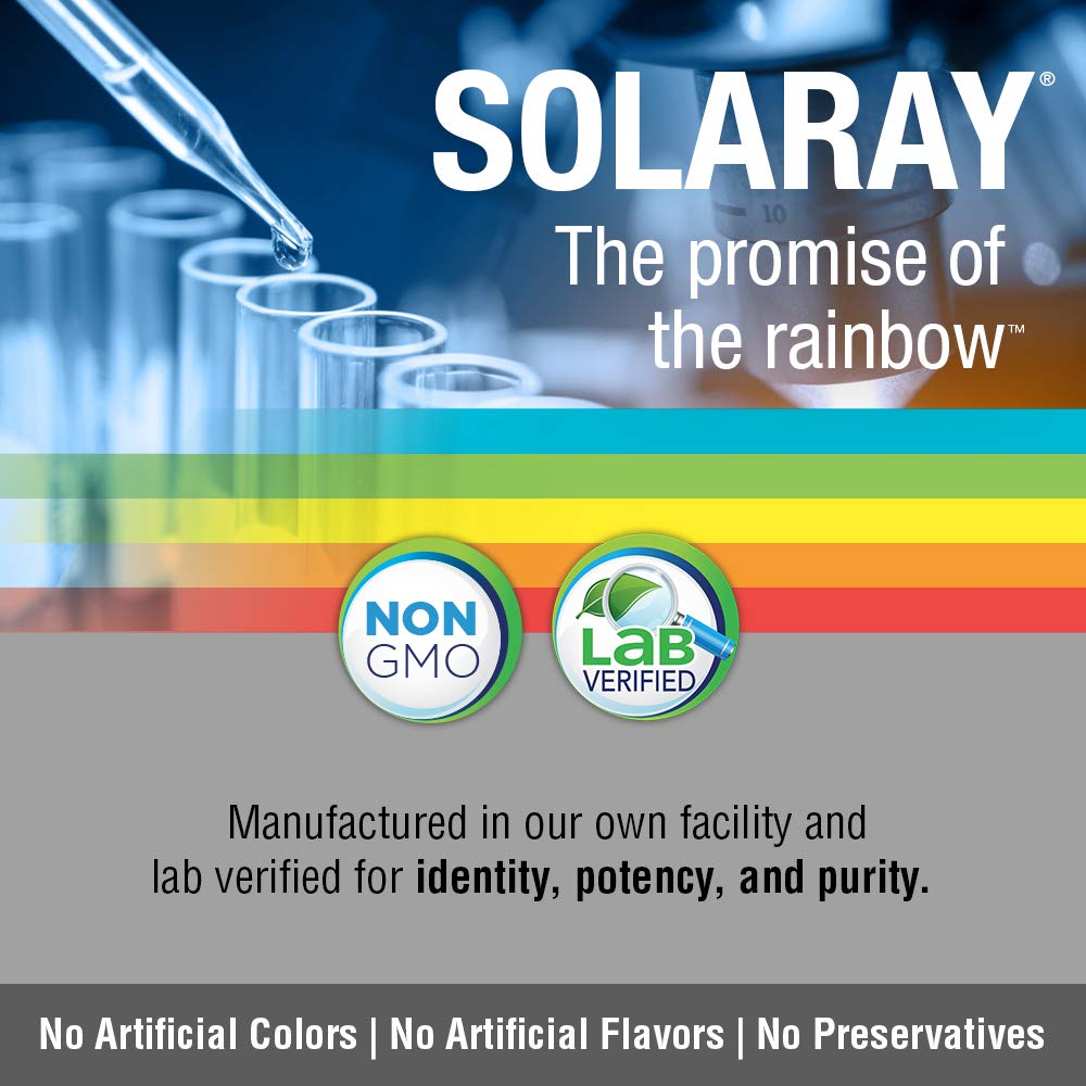 Solaray Citrate de Magnésium 400 mg - 180 Comprimés