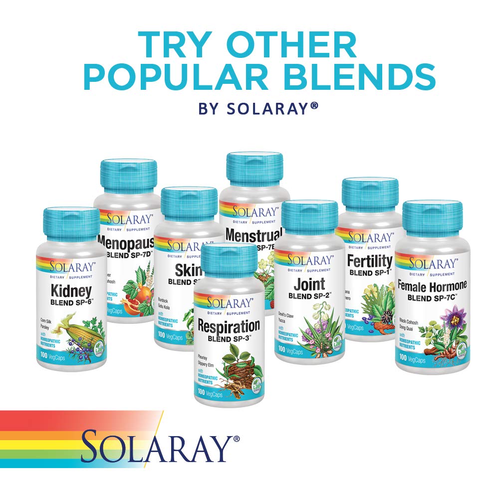 Solaray Memory Blend SP-30 50 Portions 100 Végi-gélules