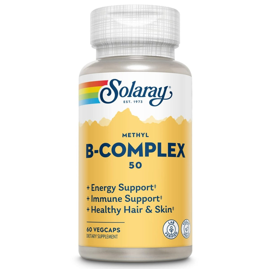 SOLARAY Methyl B-Complex 50mg 60 VegCaps