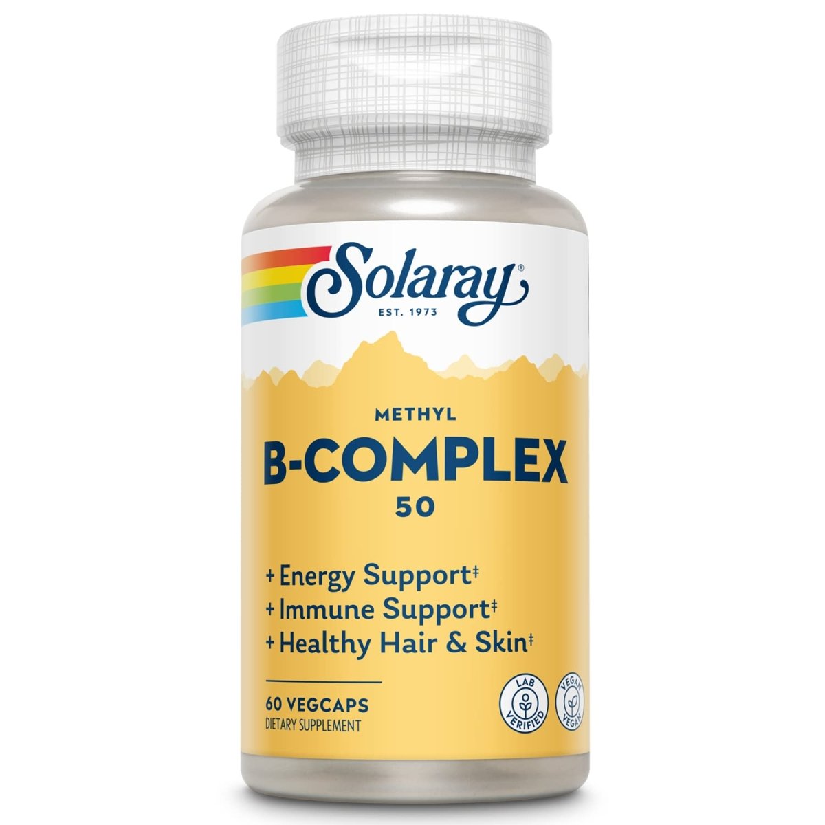 SOLARAY Methyl B-Complex 50mg 60 VegCaps