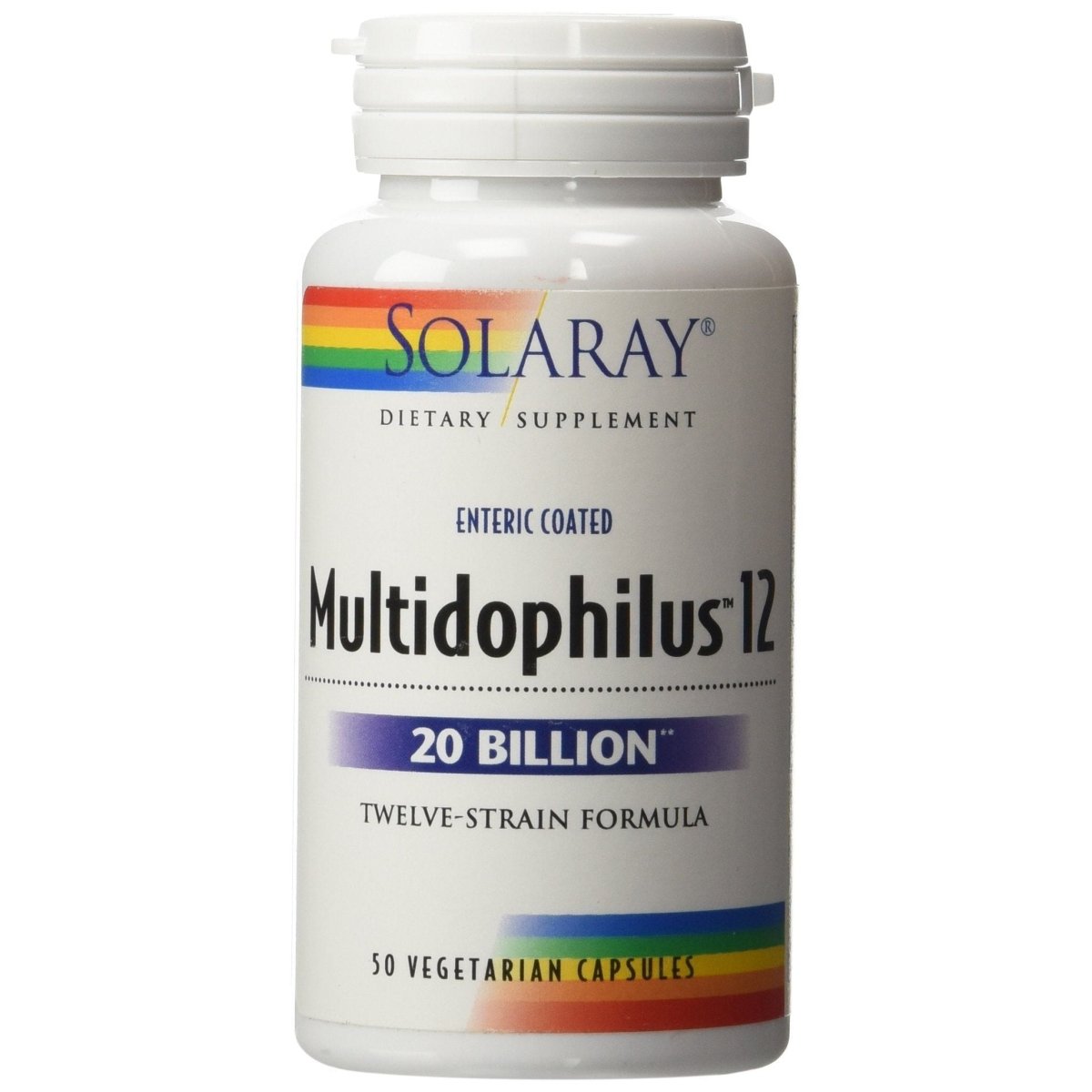 Solaray Multidophilus 12, complément alimentaire, 50 capsules