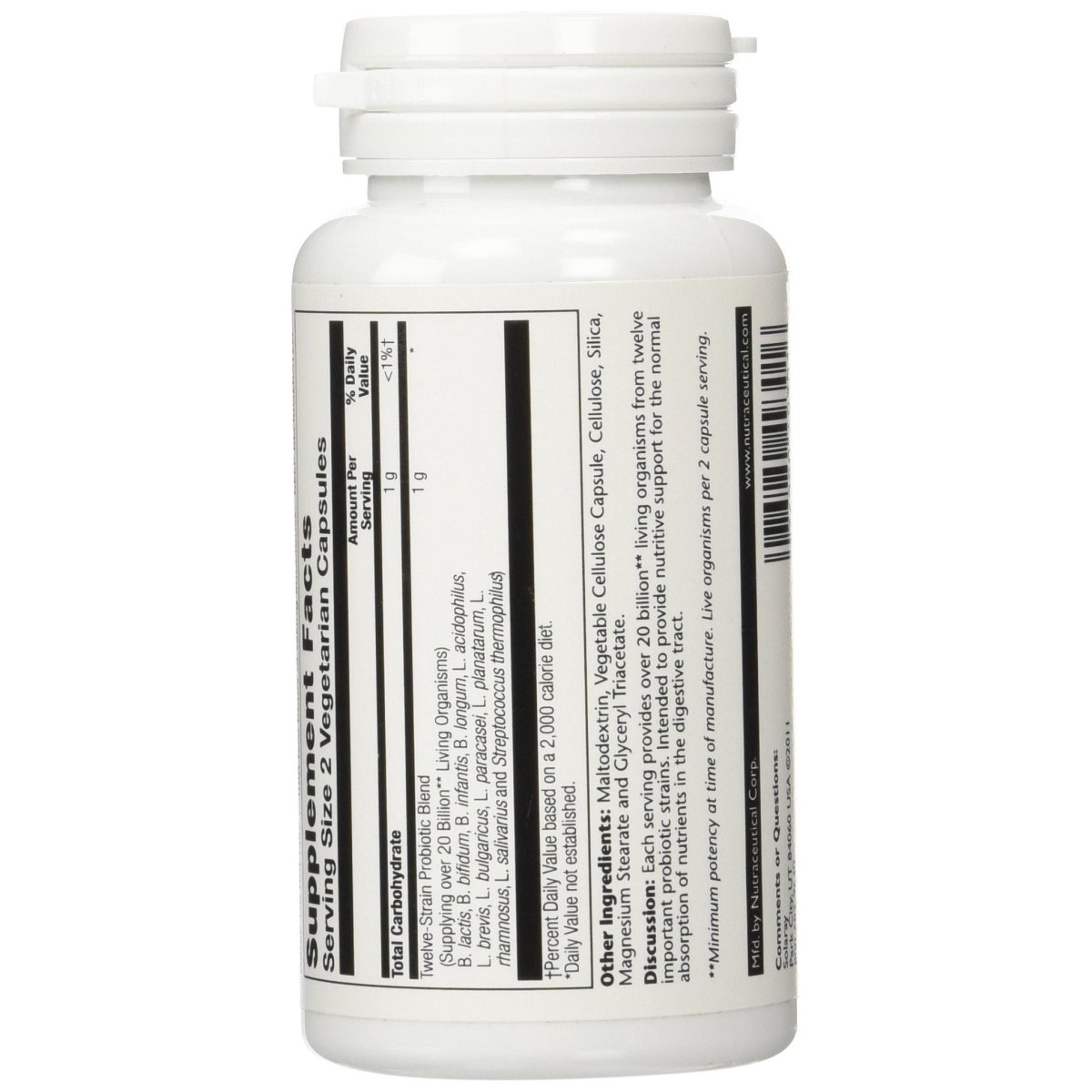 Solaray Multidophilus 12, complément alimentaire, 50 capsules