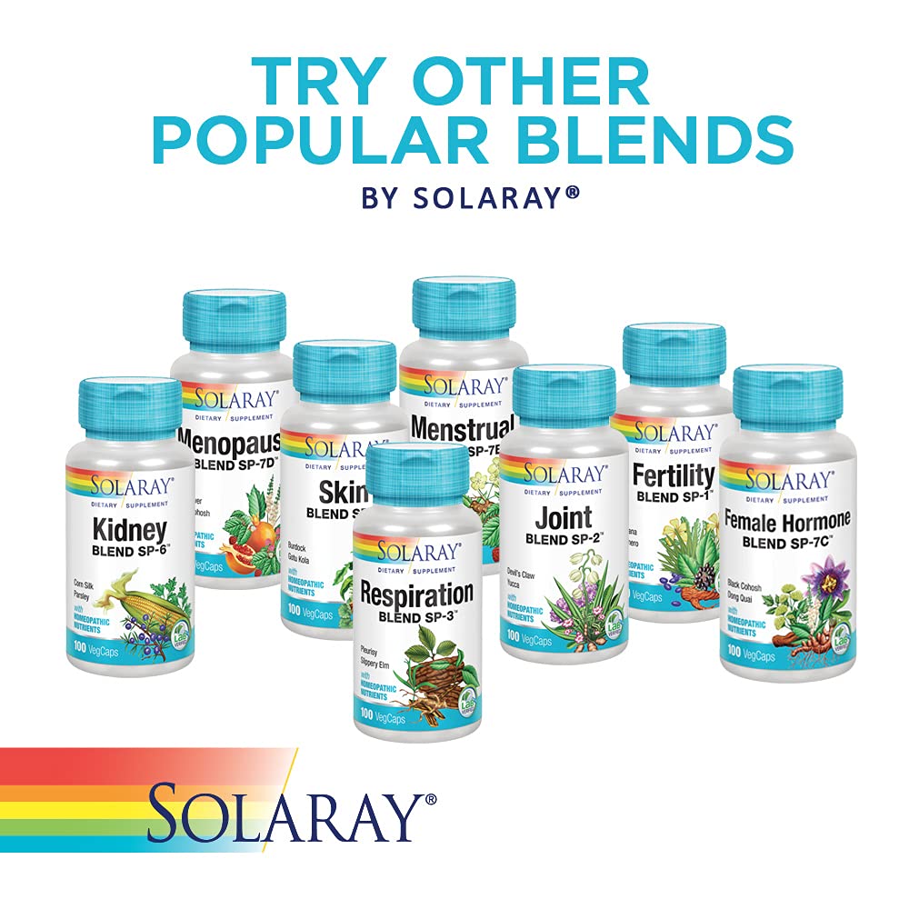 SOLARAY Mélange pour les nerfs SP-14 100 VegCaps