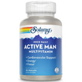 SOLARAY Once Daily Active Man Multivitamine et Minéraux, Multivitamine pour le Soutien Cardiovasculaire, Énergie et Concentration, Mélange d'Enzymes Digestives, Acides Aminés et Base Alimentaire Complète, 90 Portions, 90 Gélules Végétales