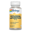 Solaray Potassium Asporotate - Essential Mineral for Electrolyte Balance and Muscle Function - 200 Count