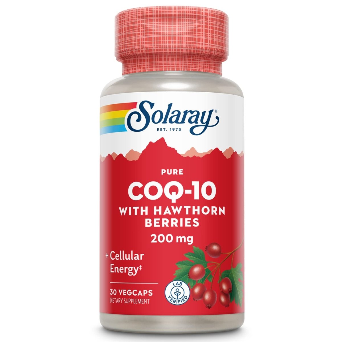 SOLARAY CoQ-10 pur 200 mg 30 Gélules Végétales