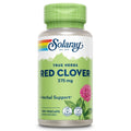 Trèfle Rouge en Fleurs Solaray, Gélule Végétalienne (Btl-Plastique) 375mg 100 gélules