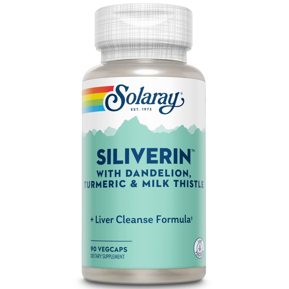 Solaray Siliverin Veg Capsules - 140mg 90 Count