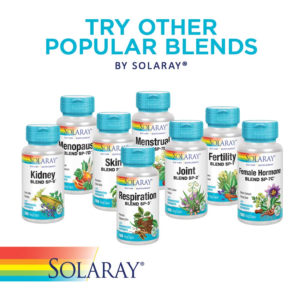 Solaray Mélange Peau SP-4 100 VégiCaps