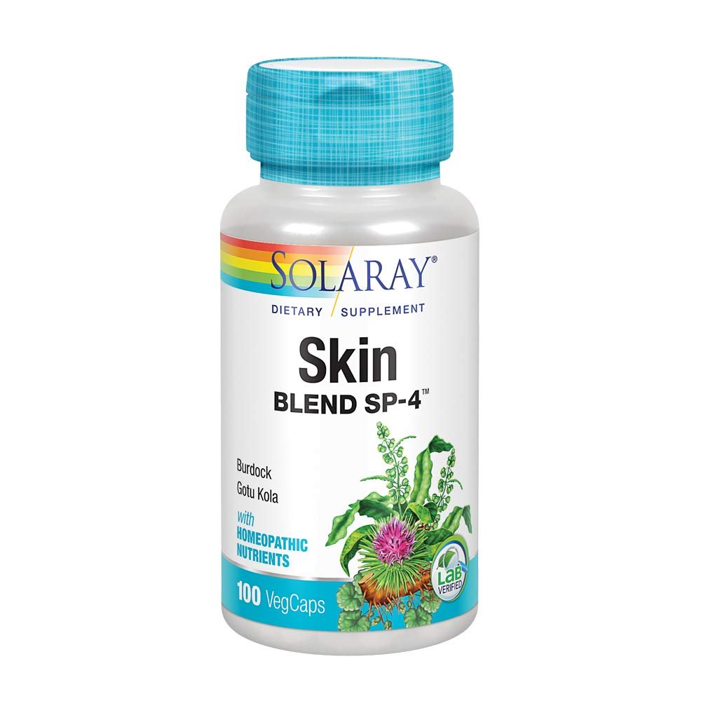Solaray Mélange Peau SP-4 100 VégiCaps