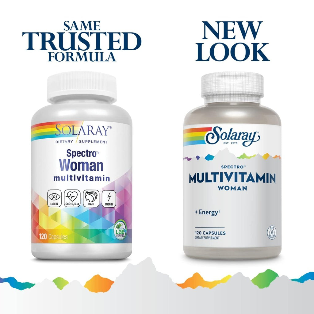 Solaray Spectro Multivitamin 120ct (Woman)