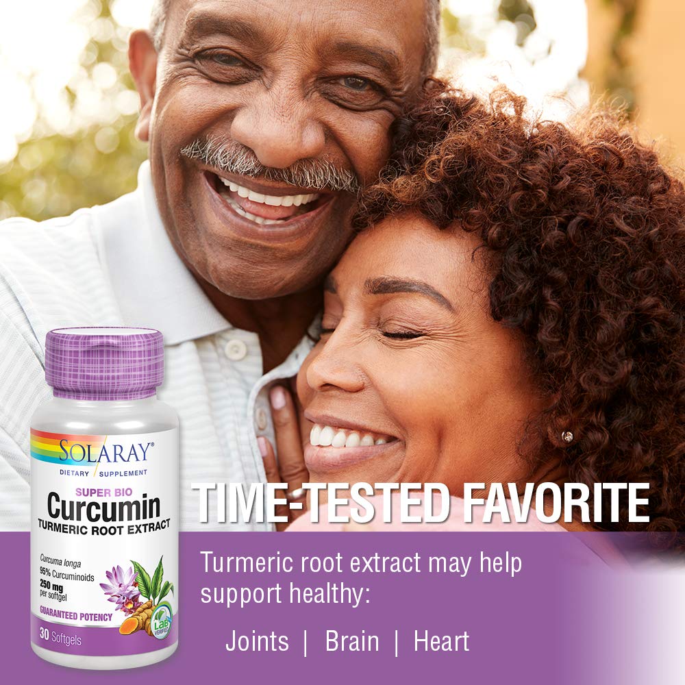 SOLARAY Super Bio Curcumin 250mg 30 Softgels