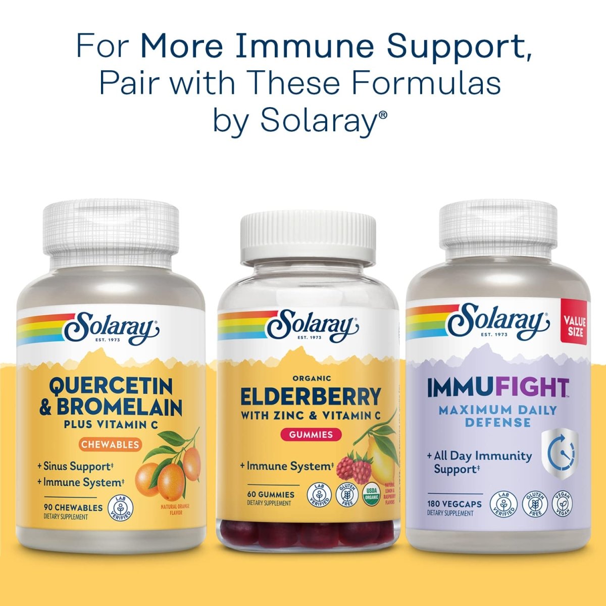 Solaray - Super Bio-Plex Vit C et Bioflavonoïdes 250 comprimés