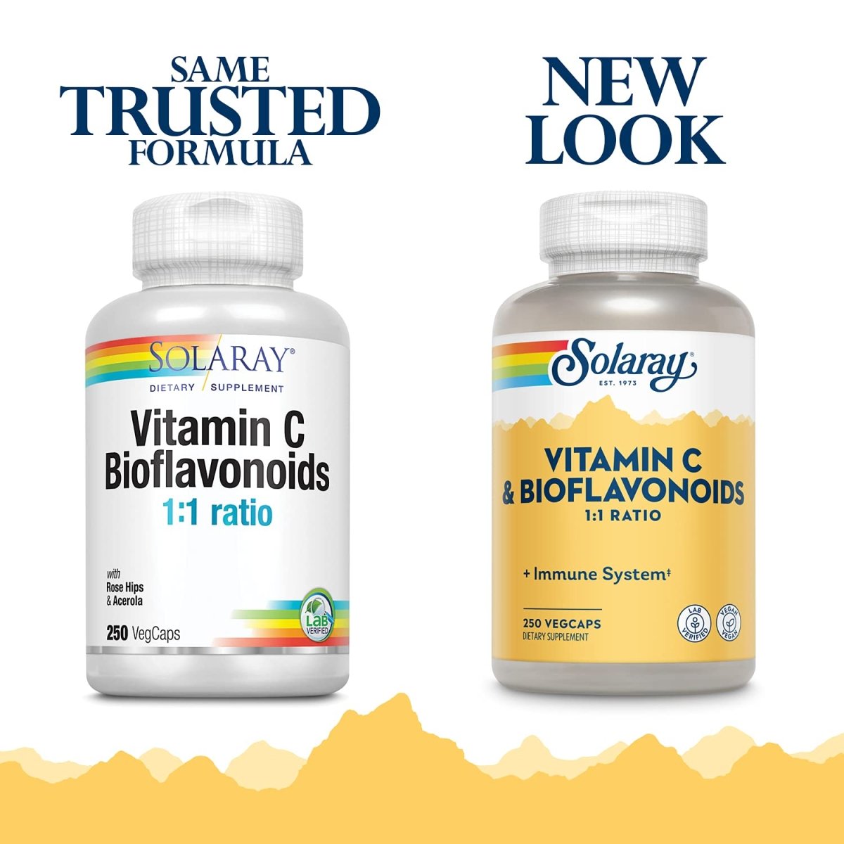 Solaray - Super Bio-Plex Vit C et Bioflavonoïdes 250 comprimés