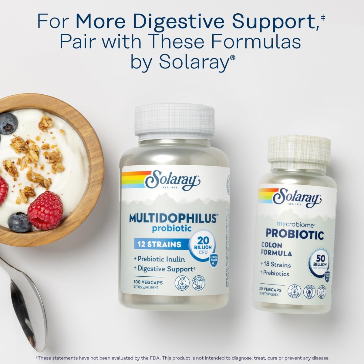 Solaray Super Digestaway Digestive Enzymes - 90 VegCaps