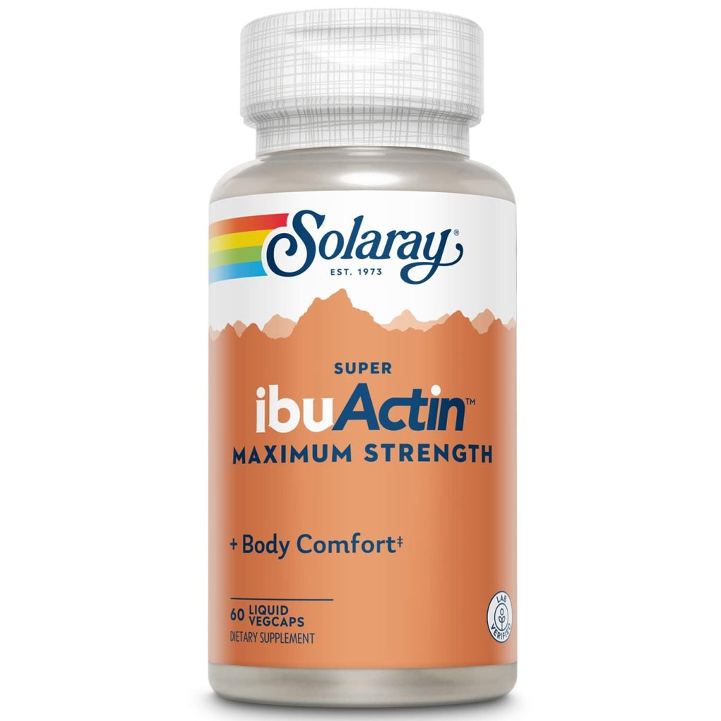 Solaray Super IbuActin 60 gélules.