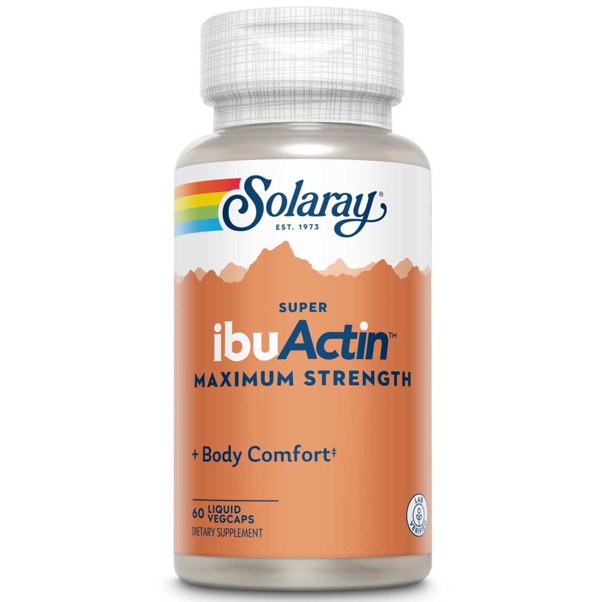 Solaray Super IbuActin 60 gélules.