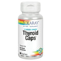 Solaray Thyroid Caps Raw Gland Concentrate, Freeze Dried Healthy Thyroid Support Thyroxin Free 60ct