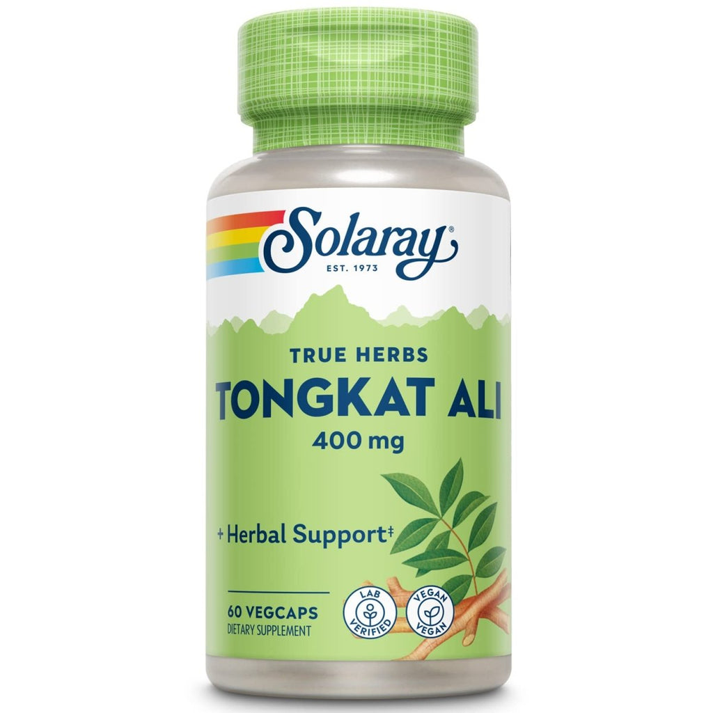 Solaray Racine de Tongkat Ali 400 mg VCapsules, 60 unités