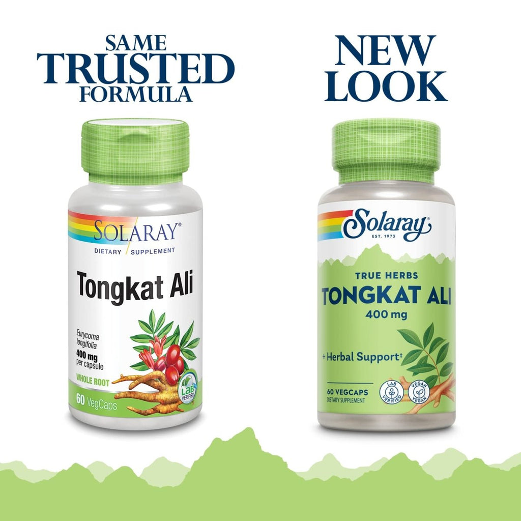 Solaray Racine de Tongkat Ali 400 mg VCapsules, 60 unités